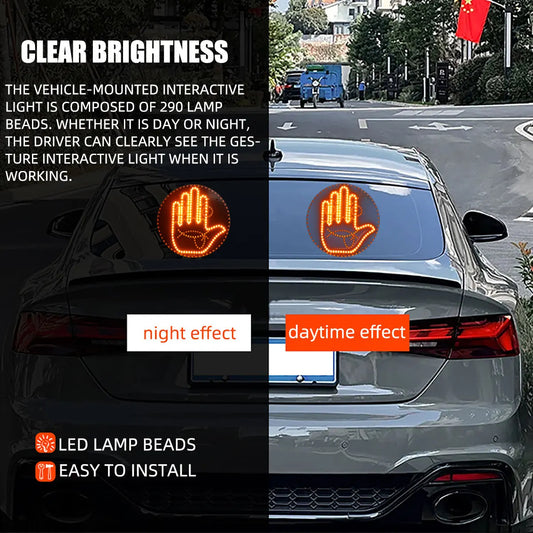 Smart lighting that expresses your mood on the road