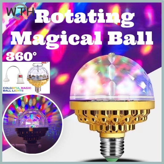 LED Disco Romantic Magic Crystal Ball Lamp