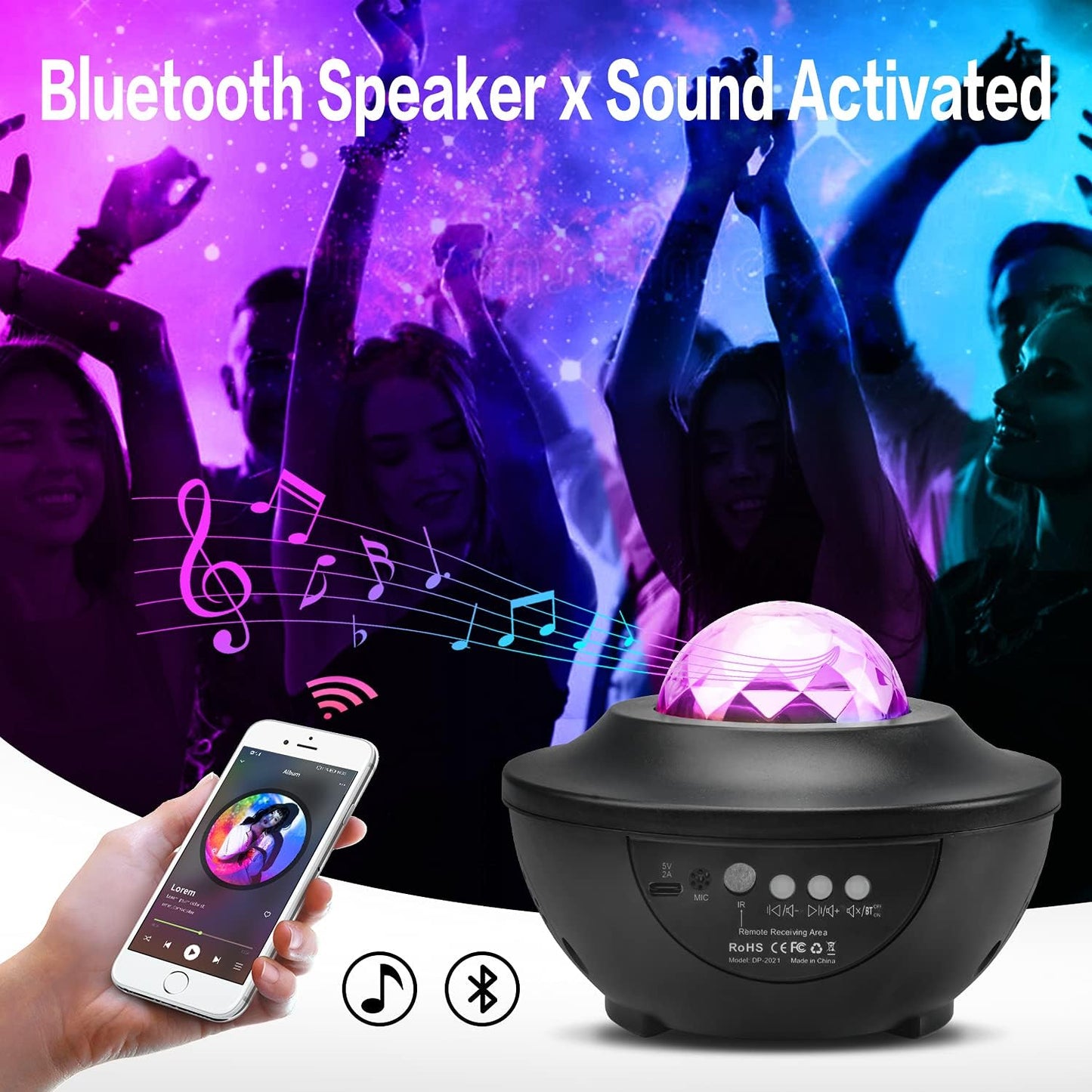 Galaxy Projector Lights Starry Night Light Moon Star