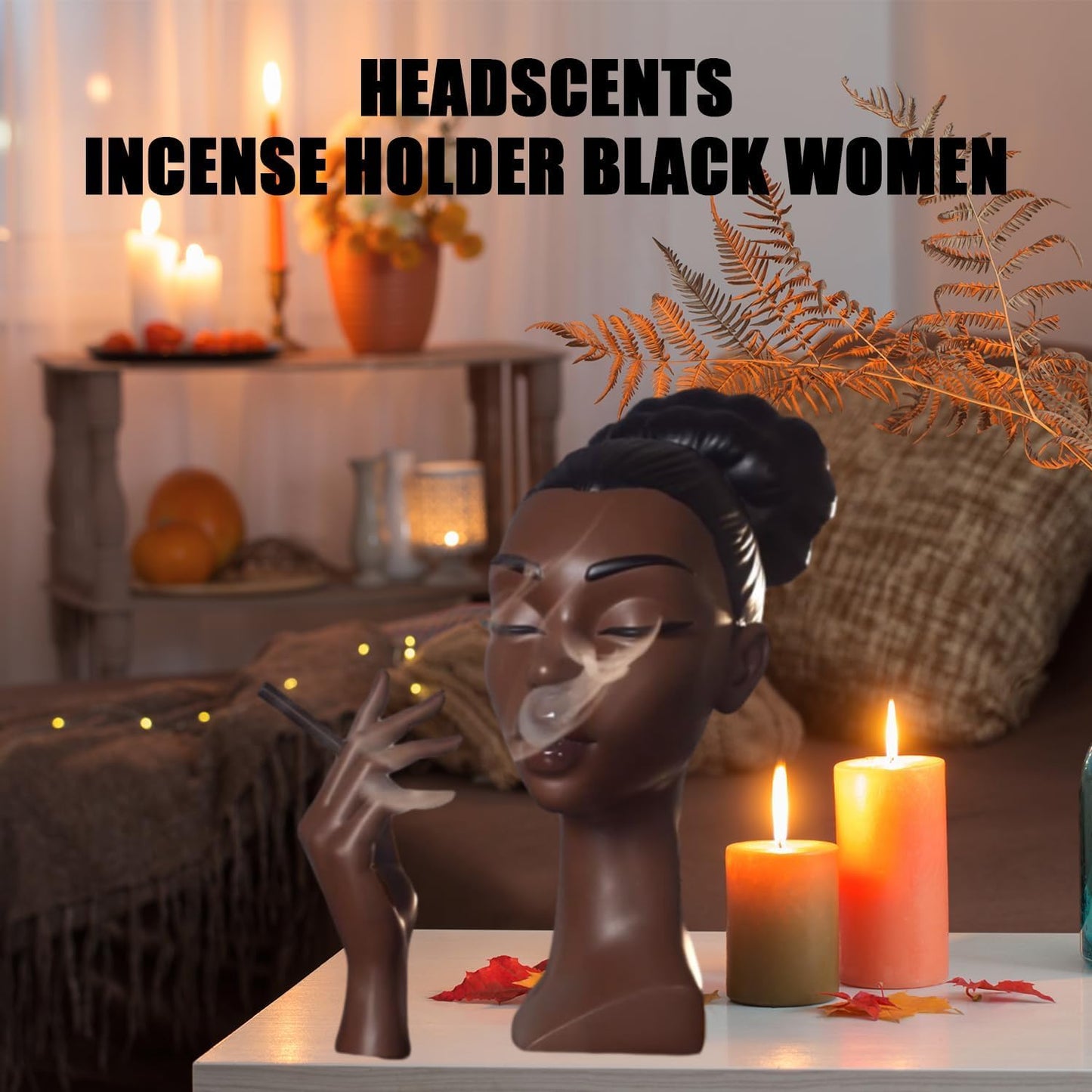 Head Scents Burner Black Women Solange