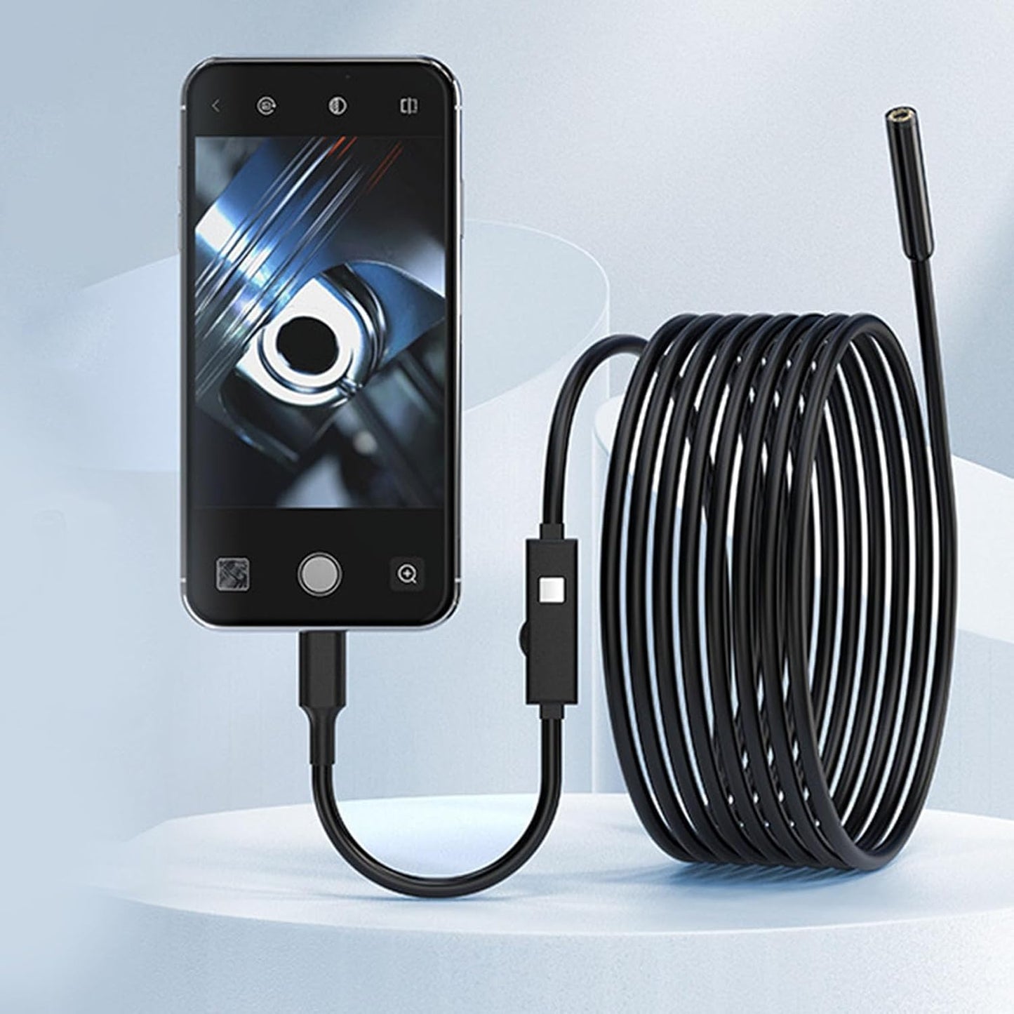 HD Industrial Endoscope Inspection Camera