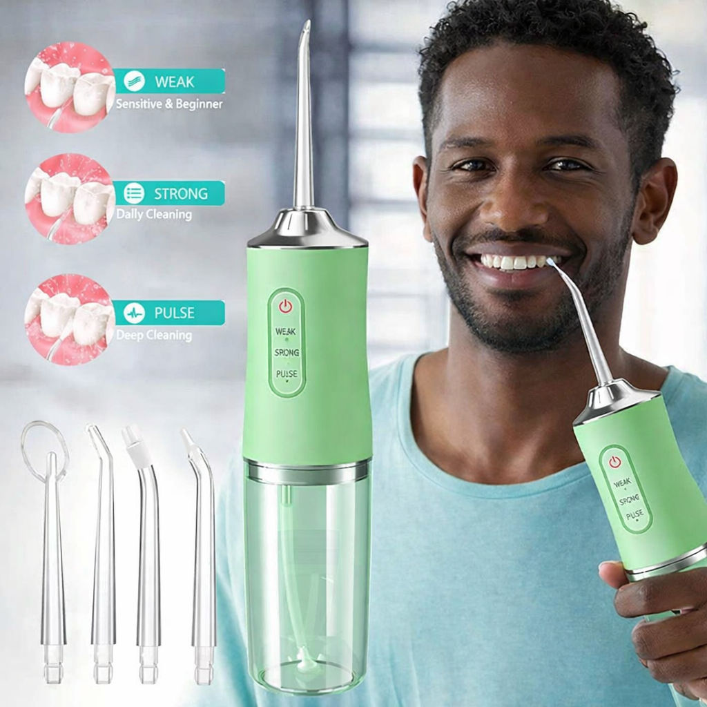 Dental Flusher Teeth Cleaner Water Flosser Teeth Cleaner