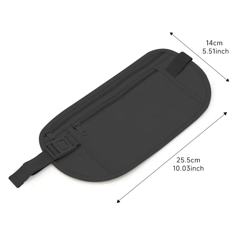 Hidden Belt Pouch Bag-YELLOW