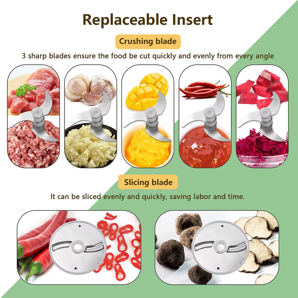 4-in-1 Electric Food Processor