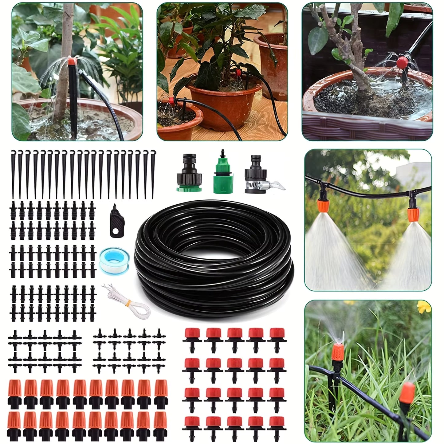 Irrigation System Plant Watering Set