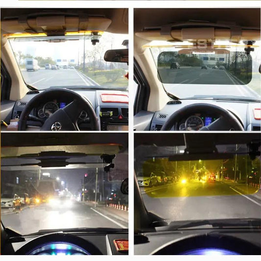 2-in-1 HD Vision Anti-Glare Driving Glasses