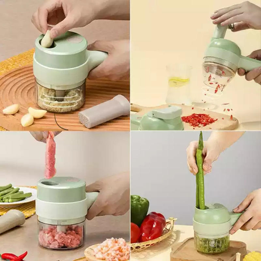 4-in-1 Electric Food Processor