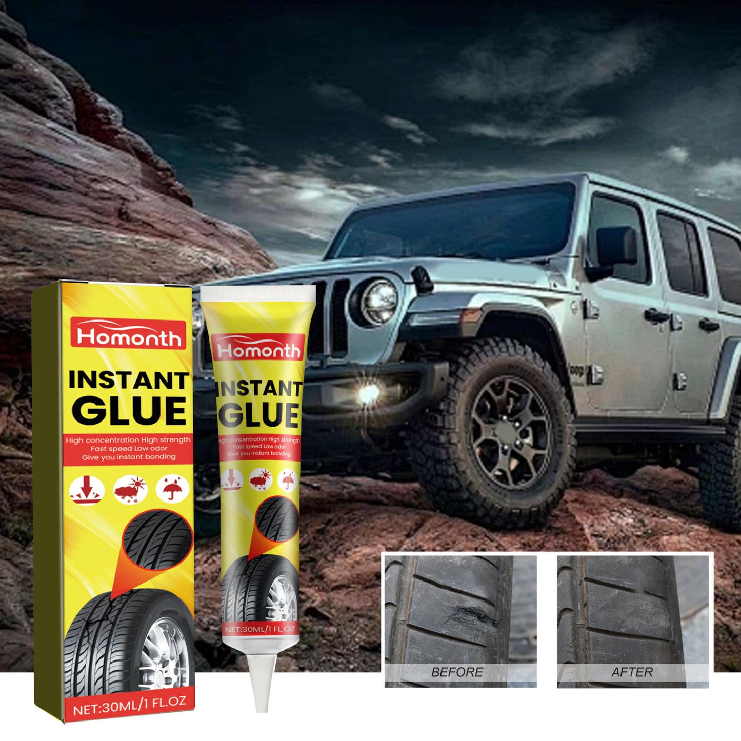 Tire Repair Glue
