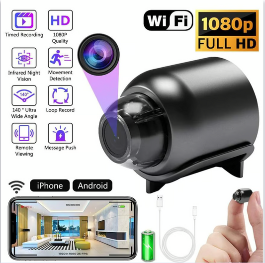 Mini Wireless Camera 1080P HD