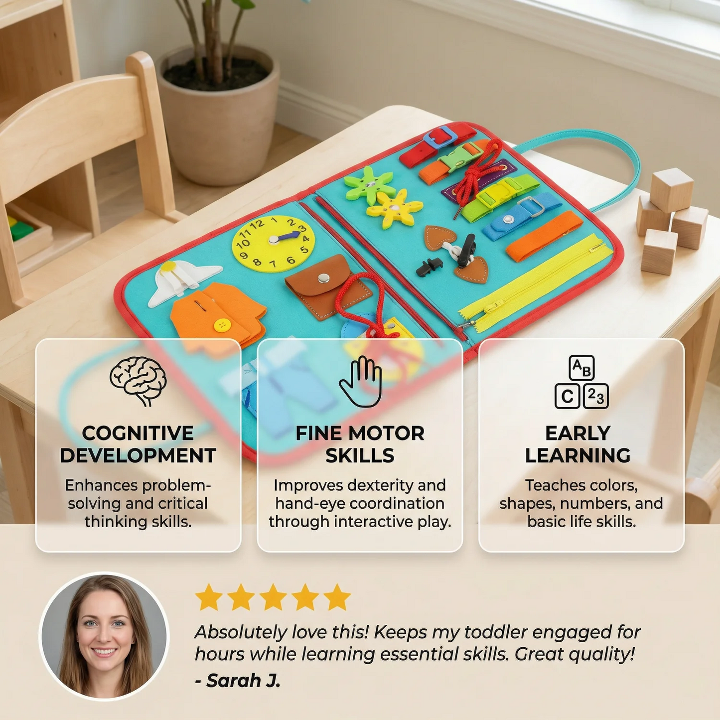 📚 Busy Book For Kids